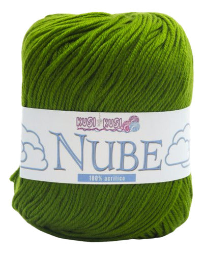 Lana Nube Acrilica Madeja De 50 Gramos 125 Metros
