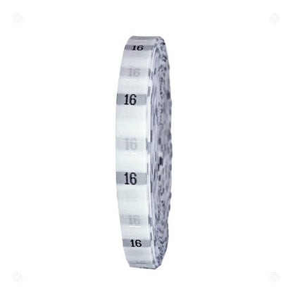 Talla Bordada Para Confeccion Ancho 12mm X 50metros