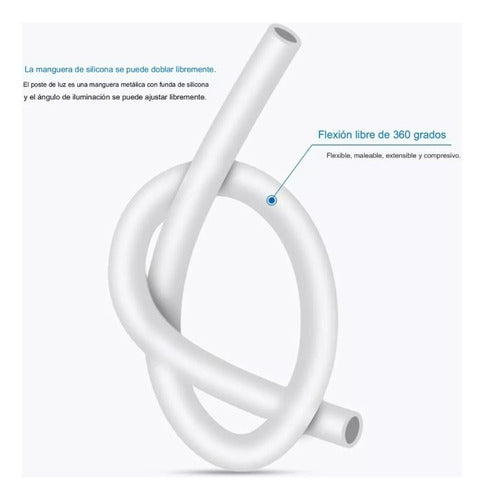 Luz Led Máquina De Coser Sujecion Magnetica Brazo Flexible
