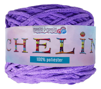Lana Chelin Suave Esponjosa Tejido Bufanda Telar Ovillo 160g