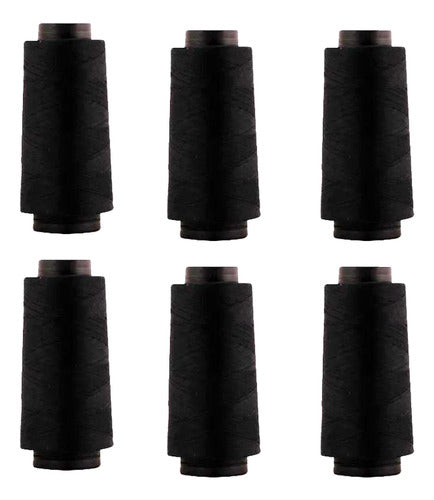 Hilo Importado Coser 100% Poliester 2000 Yardas  X 6 Unid