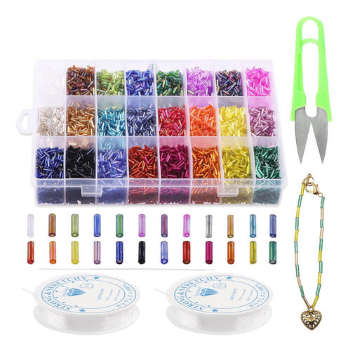 Kit Completo De Canutillo Bisuteria X 14404 Piezas Default Title