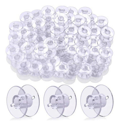 Carretes De Plástico Para Hilo Resistencia Y Durabilidad X12