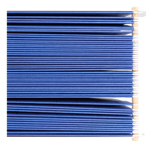 25 Carpetas Colgante Tamaño Oficio Color Azul