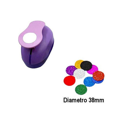 Troquel Para Foamy Fomi Y Papel 38mm Circulo X Unidad