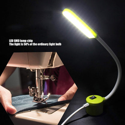 Luz Para Máquina De Coser Magnetica Brazo Flexible