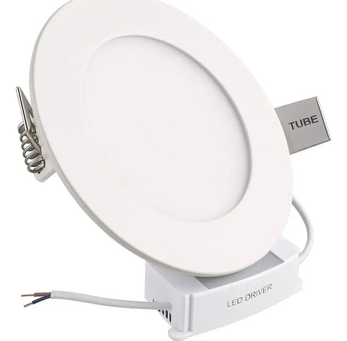 Panel Led 18w Incrustar Certificada Diametro 22cm X6 Und