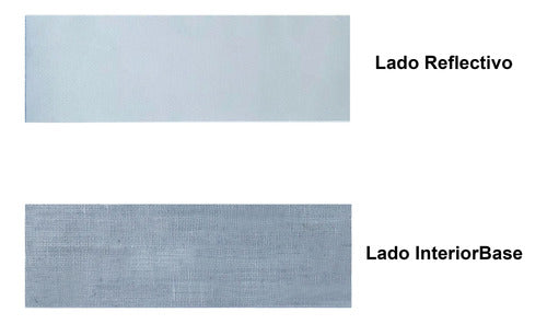 Cinta Reflectiva Gris Para Confeccion Con Base 2.5 Cms X 10m