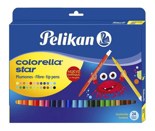 Plumones Pelikan X 24 Colorella Star Default Title