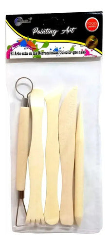 Kit De Herramientas Para Modelar Arcilla, Cerámica 5 Piezas