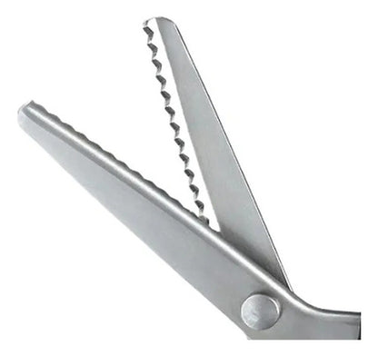Tijera Zig Zag Para Tela Dentado 7 Mm Costura Y Sastrería