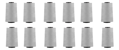 Hilo Importado Coser 100% Poliester 5000 Yardas  X 12 Unid
