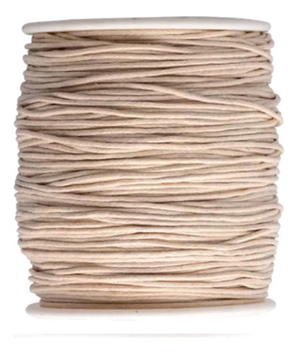 Cordon Encerado Bisuteria Rollo 1mm X 100 Metros