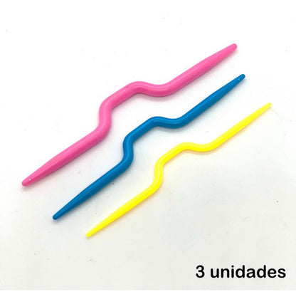 Set Para Agujas De Tejer Gancho Crochet