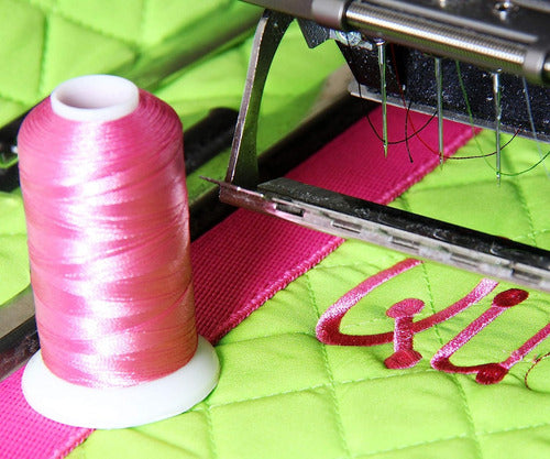 Hilo Para Bordar En Maquina Bordadora Tubino 2500 Yds