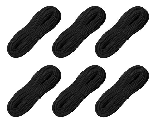 Madeja Mimbre Tubo Plastico Pvc Para Tejer 6 Und X 240m