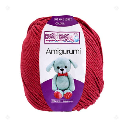Madeja De Lana Amigurumi Algodon 100 Gramos X 180 Metros