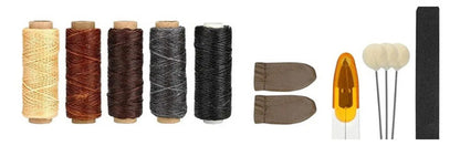 Kit Herramientas Para Cuero Marroquinería Costura 28 Piezas