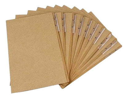 Carpeta Carton Con Rotulo Tamaño Oficio Archivo X 100 Und