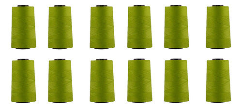 Hilo Importado Coser 100% Poliester 5000 Yardas  X 12 Unid