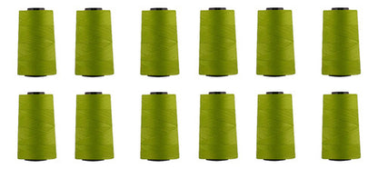Hilo Importado Coser 100% Poliester 5000 Yardas  X 12 Unid