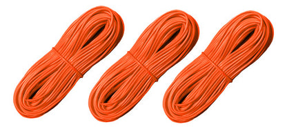 3 Madeja Mimbre Tubo Plastico Pvc Para Tejer X 120m