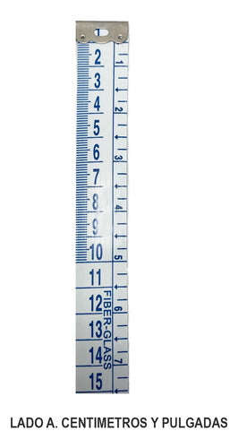 Metro Modisteria Cinta Metrica Resistente Cm Pulgadas X 12 Und