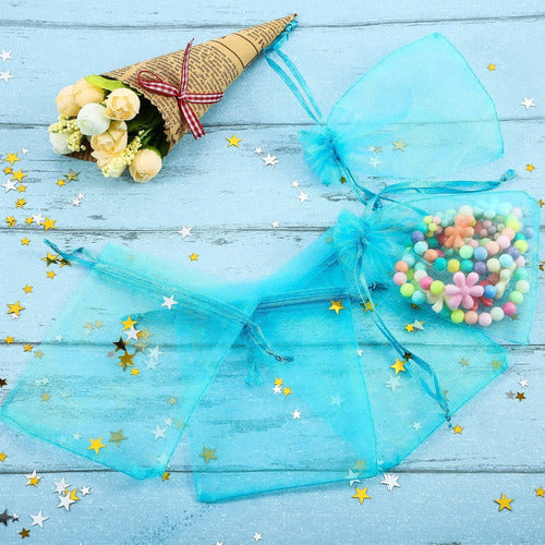 Bolsa De Organza 15cmx 20cm Paquete X 50und