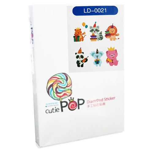 Kit Stickers Pegatinas Diamantes Cutie Pop Diamond Stickers