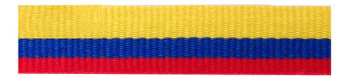 Cinta Bandera Colombia O Bogota Falla Poliéster 1cm X 100mts