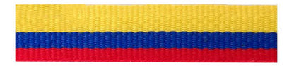 Cinta Bandera Colombia O Bogota Falla Poliéster 1cm X 100mts