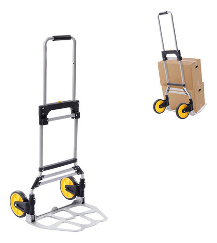 Carrito De Carga Plegable Tipo Zorra Capacidad 130 Kg 1.2V