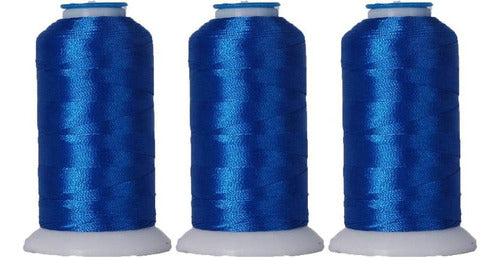 3 Hilos Para Bordar En Maquina Bordadora 2500yd