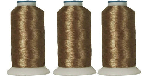 3 Hilos Para Bordar En Maquina Bordadora 2500yd