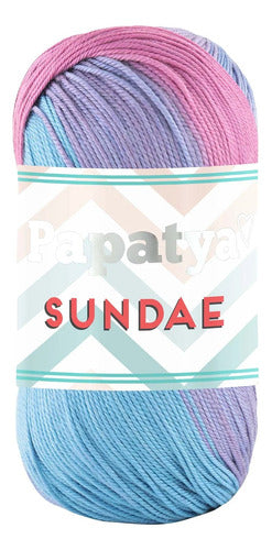 Lana Papatya Sundae 100% Acriica Tejido Ovillo 100g X 320 Mt