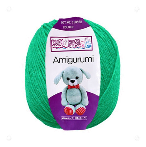 Madeja De Lana Amigurumi Algodon 100 Gramos X 180 Metros