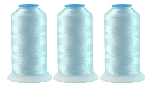 3 Hilos Para Bordar En Maquina Bordadora 2500yd