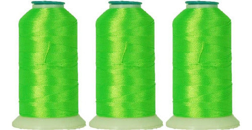 3 Hilos Para Bordar En Maquina Bordadora 2500yd