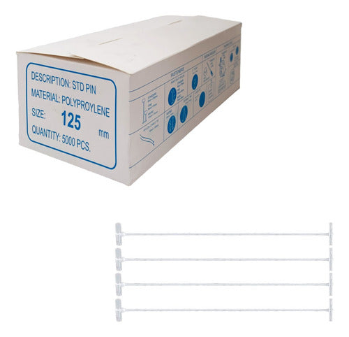 Plastiflechas 125mm 5 Pulgadas Transparente Caja 5000 Und Default Title