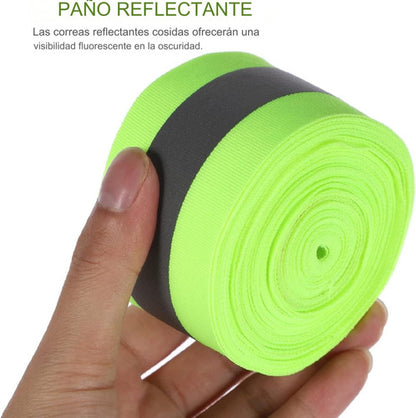 Correa Reflectiva Confeccion Con Cinta Base Tela 5cm X 100m