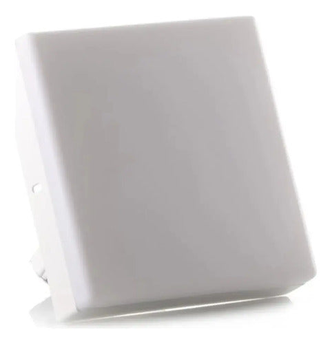 Panel Led 48w Sobreponer Frameless Cuadrado Borde Infinito