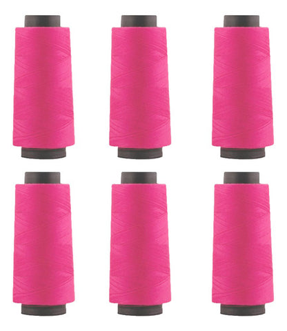 Hilo Importado Coser 100% Poliester 2000 Yardas  X 6 Unid