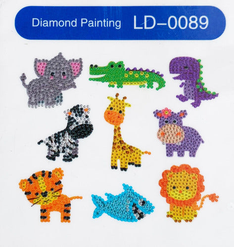 Kit Stickers Pegatinas Diamantes Cutie Pop Diamond Stickers