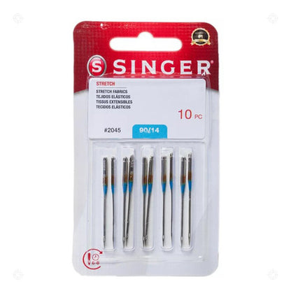 Agujas Singer Maquina De Coser Familiar 2045 Punta Bola