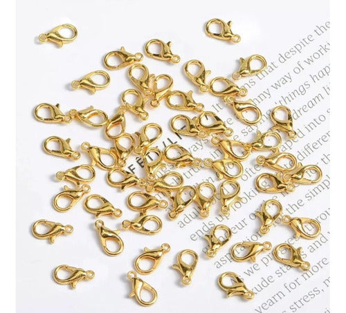 Cierres Rosca Broches Manillas Collares Joyas X 50 Unid