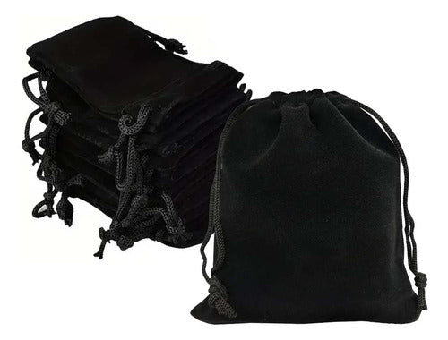 50 Bolsas Terciopelo Joyeria Bisuteria 7x9 Cm