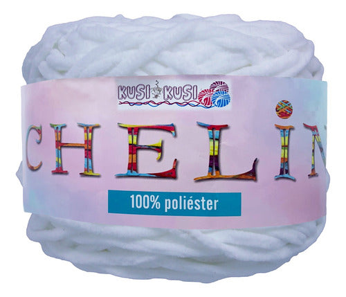 Lana Chelin Suave Esponjosa Tejido Bufanda Telar Ovillo 160g