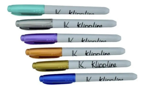 Marcador Klipp-line Mandala Caja X 18 Unidades X 3 Cajas