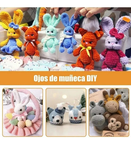 Ojos De Seguridad Amigurumi Negro 200und Manualidades