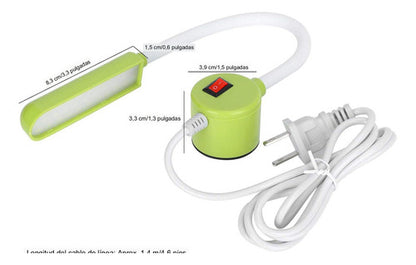 Luz Para Máquina De Coser Magnetica Brazo Flexible